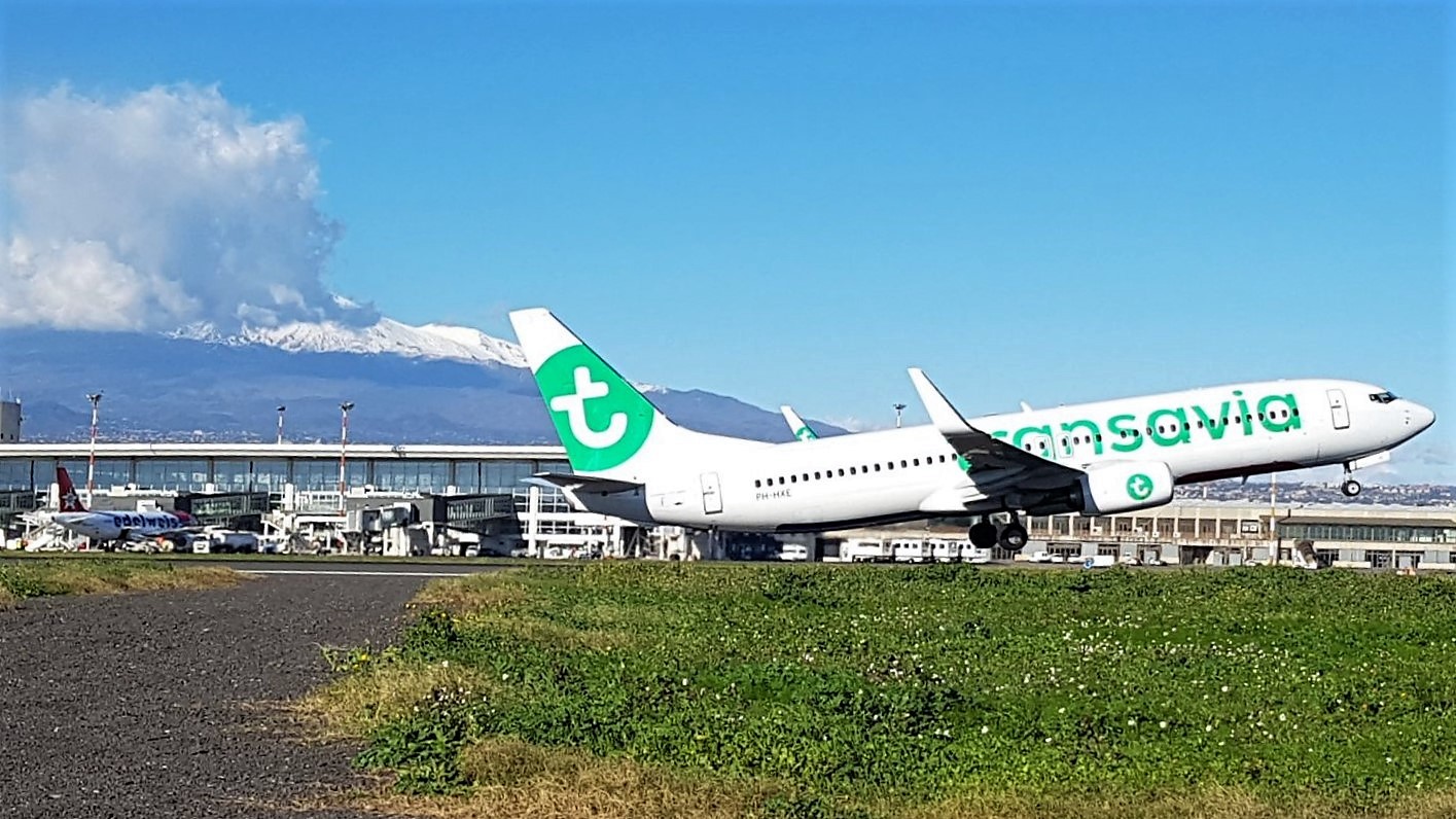 Transavia raddoppia a Catania: dal 6 aprile Lione, dal 1° giugno la nuova rotta su Nantes